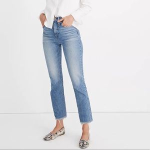 Madewell Perfect Vintage Crop Jean in Size 24